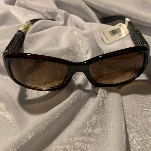 Nine West brown and gold glasses - Picture 2 of 6